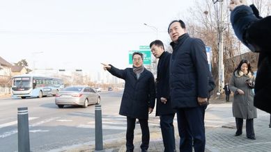김동연 경기도지사, “북오산IC 진입로 3차선으로 늘려 교통 체증 해소”
