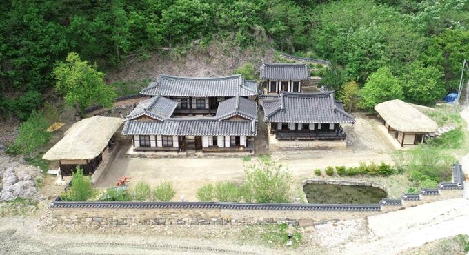 「안동 전주류씨 삼산고택」전경