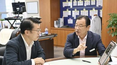 이현재 하남시장, 경기도 행정2부지사 만나 위신선 하남연장 및 9·3호선 연장 현안 건의