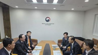 김덕현 연천군수, 김윤덕 국토교통부 장관과 지역현안 논의