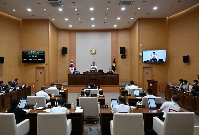 완주군의회 제294회 임시회 폐회