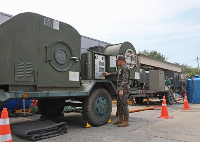 국군 맹호부대, 가평 수재민에 세탁지원까지 ‘감동’